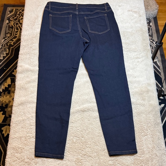 Joe Fresh Women's Navy Skinny Jeans like new sz 30 - Picture 9 of 9